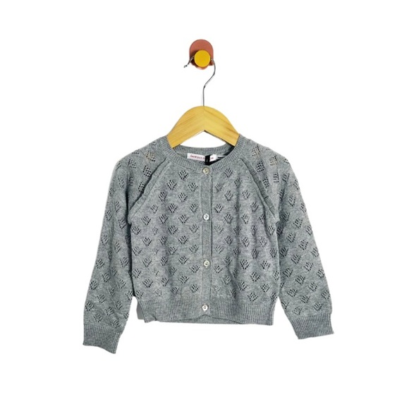 DEUX PAR DEUX 🇨🇦 Open-Stitch Cardigan / 10/11 🪡 - Picture 3 of 8